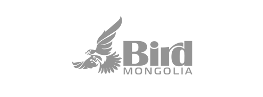 bird mongolia gray logo